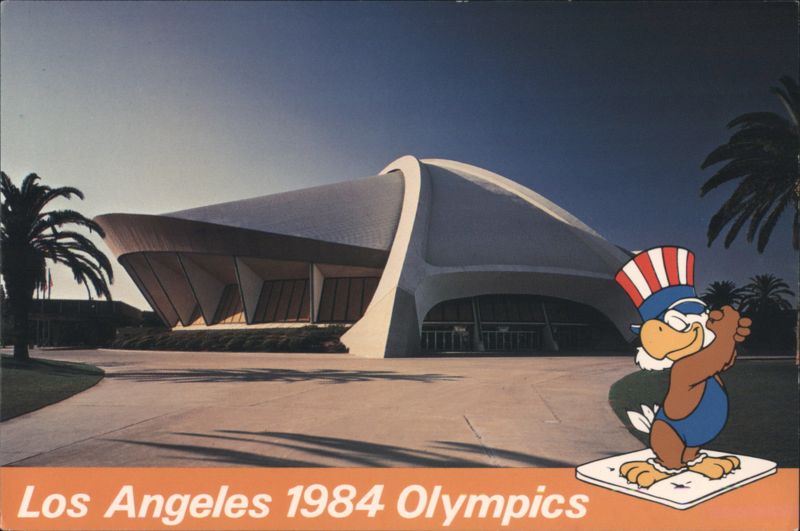 Los Angeles 1984 Olympics, Anaheim Convention Center, Sam California