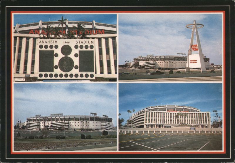 Anaheim Stadium 1966, Angels & Rams, Coca-Cola Tower California