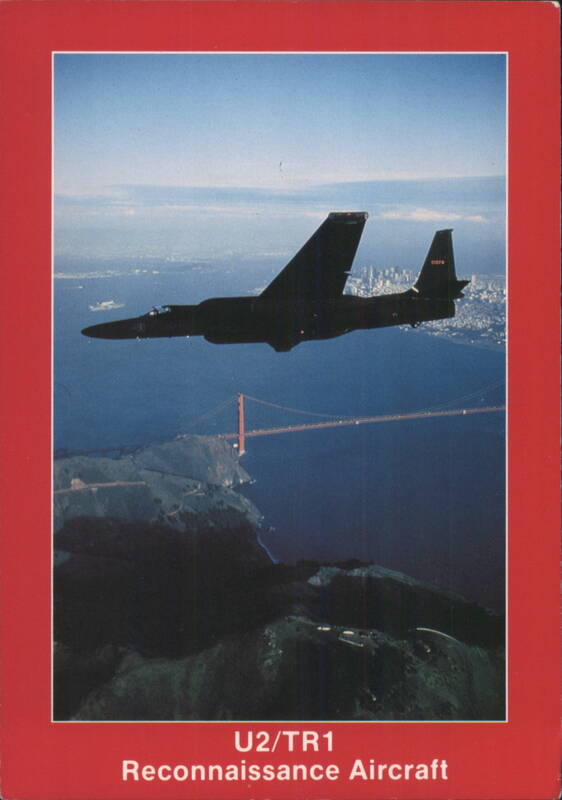 U2/TR1 Reconnaissance Aircraft Over San Francisco California
