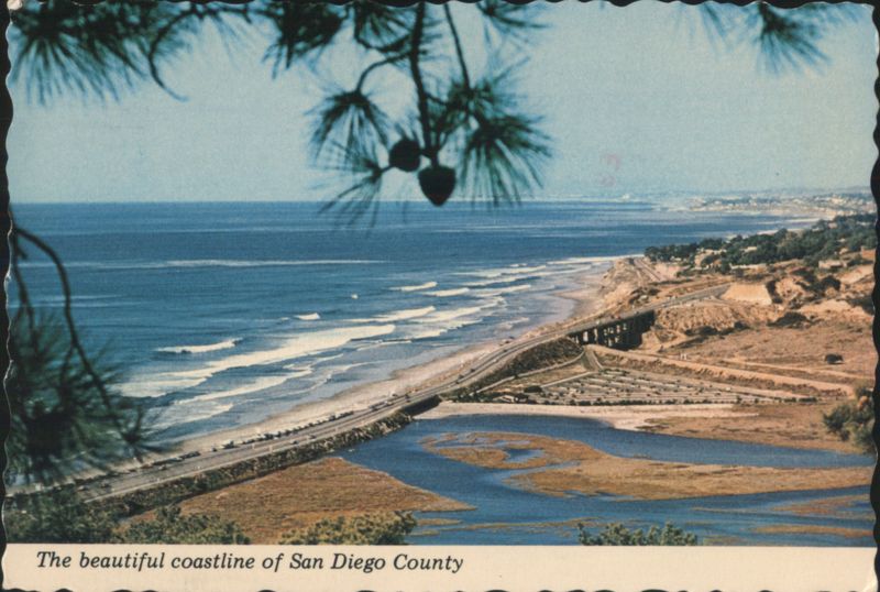 Beautiful Coastline, San Diego County, CA California