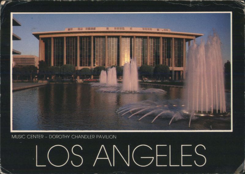 Music Center - Dorothy Chandler Pavilion, Los Angeles California