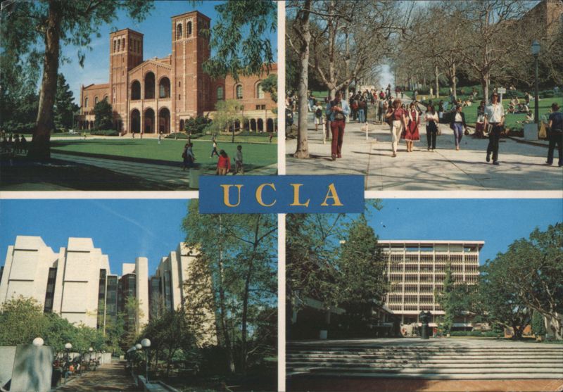 UCLA University of California Los Angeles Campus Views