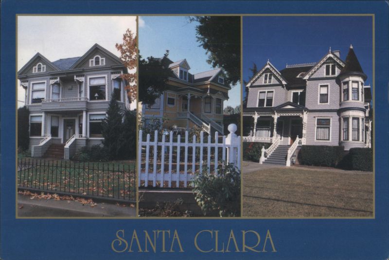 Santa Clara Historic Homes: Kiely, Morse, Mahan Houses California