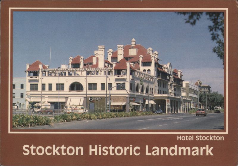 Hotel Stockton Historic Landmark, Stockton California