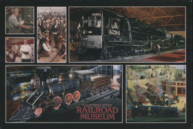 California State Railroad Museum Exhibits & Locomotives Sacramento