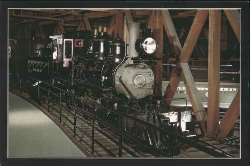 Nevada Short Line 2-6-0 Locomotive No. 1, CSRM Sacramento California