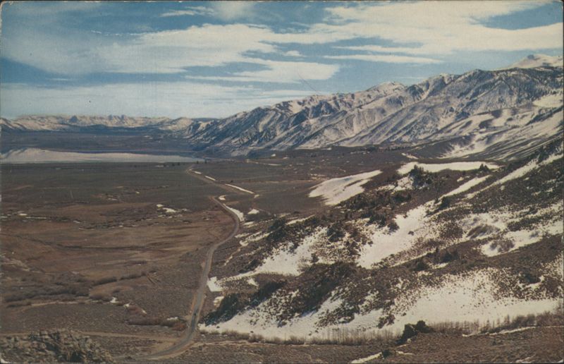 Highway 395 & Mono Lake, Eastern Sierra Nevada, CA California