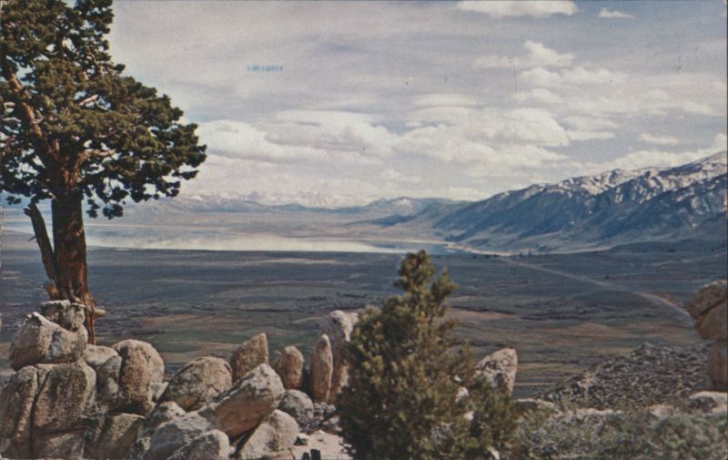 Mono Lake, Eastern High Sierra from Conway Summit California