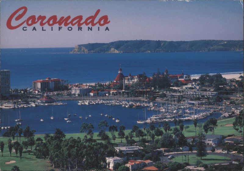 Coronado California Marina & Hotel del Coronado View