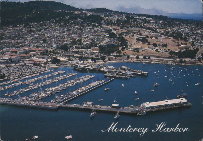 Monterey Harbor, Fisherman's Wharf and Boat Haven California