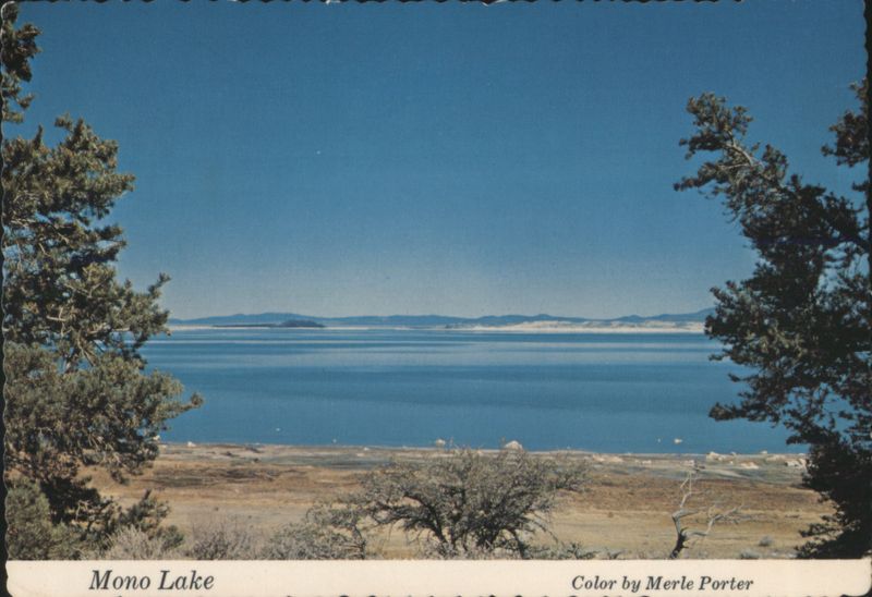 Mono Lake, California - Salty Water Body with Islands