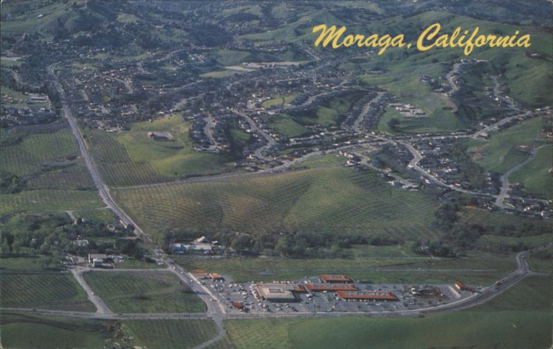 Aerial View of Moraga, California Mike Roberts