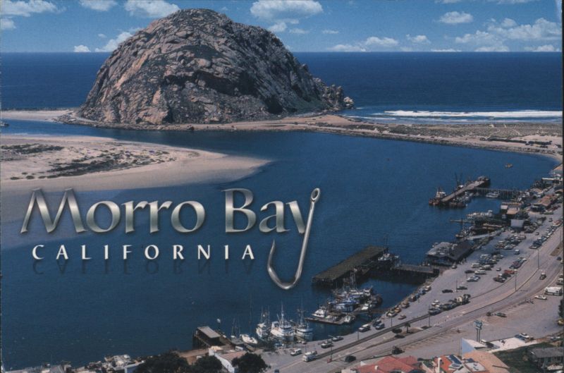 Morro Bay California - Morro Rock and Harbor James Blank