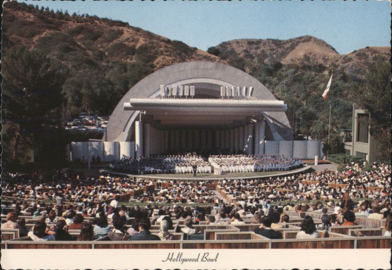 Hollywood Bowl, Summer Concert Series 'Under the Stars' Los Angeles California