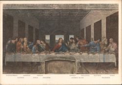 L'Ultima Cena by Leonardo da Vinci, Milan Postcard