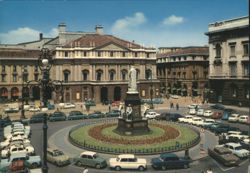 Piazza della Scala, Teatro alla Scala Postcard