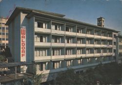 Waldorf Hotel Zürich, Switzerland - Modern Building Postcard