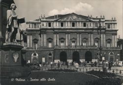 Teatro alla Scala, Milano Postcard