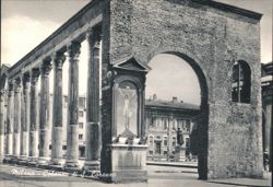 Colonne di S. Lorenzo, Milano Postcard