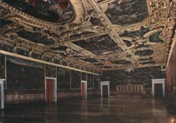 Palazzo Ducale, Sala del Maggior Consiglio, Venezia Postcard
