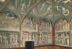 Nicolò da Varallo Frescoes, Griselda & Gualtieri, Milan Postcard