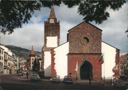 Funchal Cathedral, Madeira Postcard