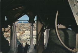 Steeple of St. Mark Panoramic View Postcard