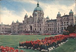 Parliament Buildings, Victoria, BC Postcard