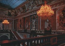 Royal Castle Herrenchiemsee Stairway of Illumination Postcard