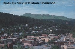 Birds-Eye View of Historic Deadwood, Black Hills Postcard