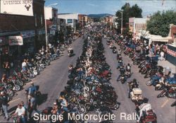 Sturgis Motorcycle Rally, Black Hills Postcard