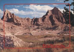 Badlands National Park, SD - Rugged Spires & Peaks Postcard