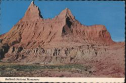 Badlands National Monument, South Dakota Postcard