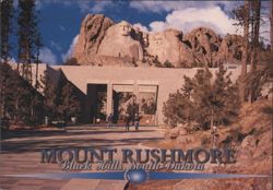 Mount Rushmore National Memorial, Black Hills, SD Postcard
