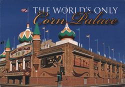 The World's Only Corn Palace Postcard