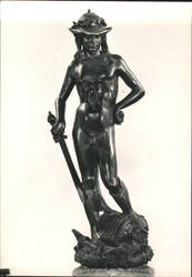 Donatello's David in Bronze, Museo Nazionale Postcard