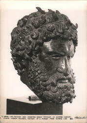 Athens Museum Boxer Pugilist Olympia Chrome Postcard Davilas Postcard