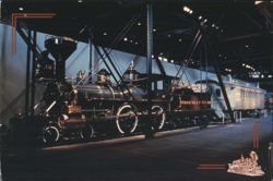 Virginia & Truckee Railroad Locomotive No. 12 "Genoa" Postcard