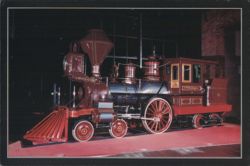 C.P. Huntington Southern Pacific Railroad No. 1 Locomotive Postcard