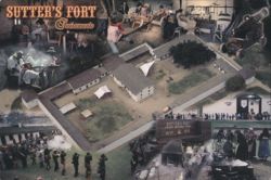 Sutter's Fort, Sacramento, CA - Reconstructed 1839 Fort Postcard