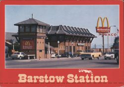 Barstow Station McDonald's Drive-Thru Postcard