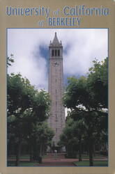 UC Berkeley Campanile Tower Postcard