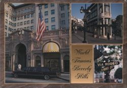 World Famous Beverly Hills, VIA RODEO Postcard