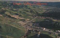 Rheem Valley, California Aerial View Postcard
