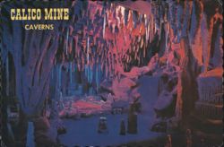 Calico Mine Caverns, Knott's Berry Farm Postcard