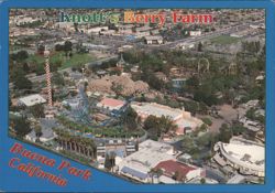 Knott's Berry Farm Aerial View - Buena Park, CA Postcard