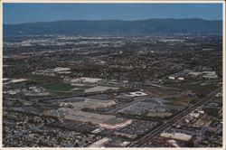 VALLCO SHOPPING CENTER Aerial View, Indoor Mall Postcard