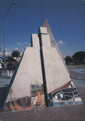 John Outterbridge Pyramid, Avalon/I-105 Station Postcard