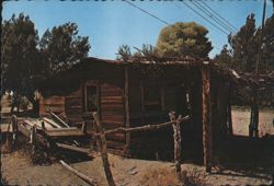 Wyatt Earp's Home, Earp, California Postcard
