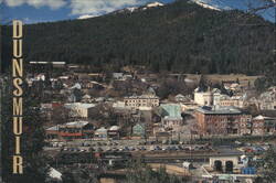 Dunsmuir, California - Historic Railroad Town Postcard